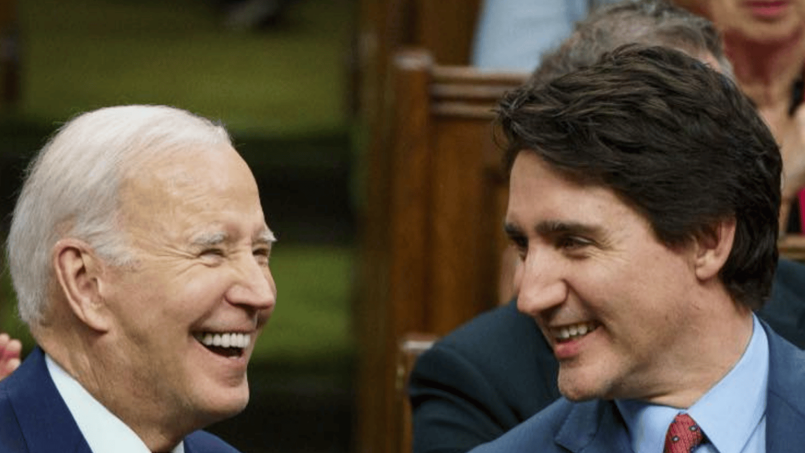 Justin Trudeau réagit à la triste annonce de Joe Biden