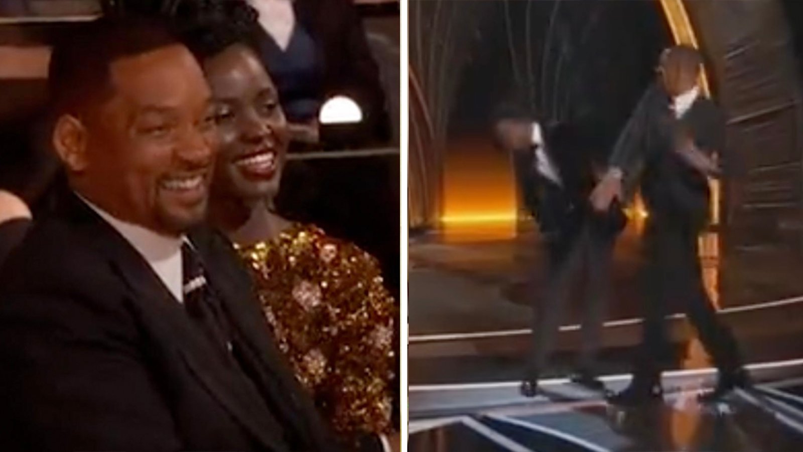 Will Smith rit de bon coeur à la blague sur sa femme quelques instants avant d'aller frapper Chris Rock sur scène