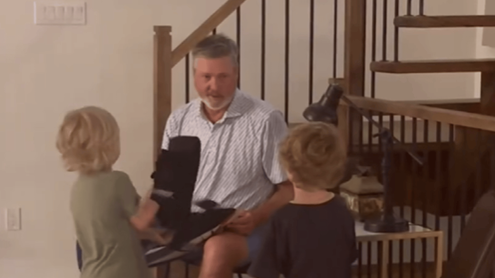 Patrick Roy vit un moment magique avec ses petits-fils