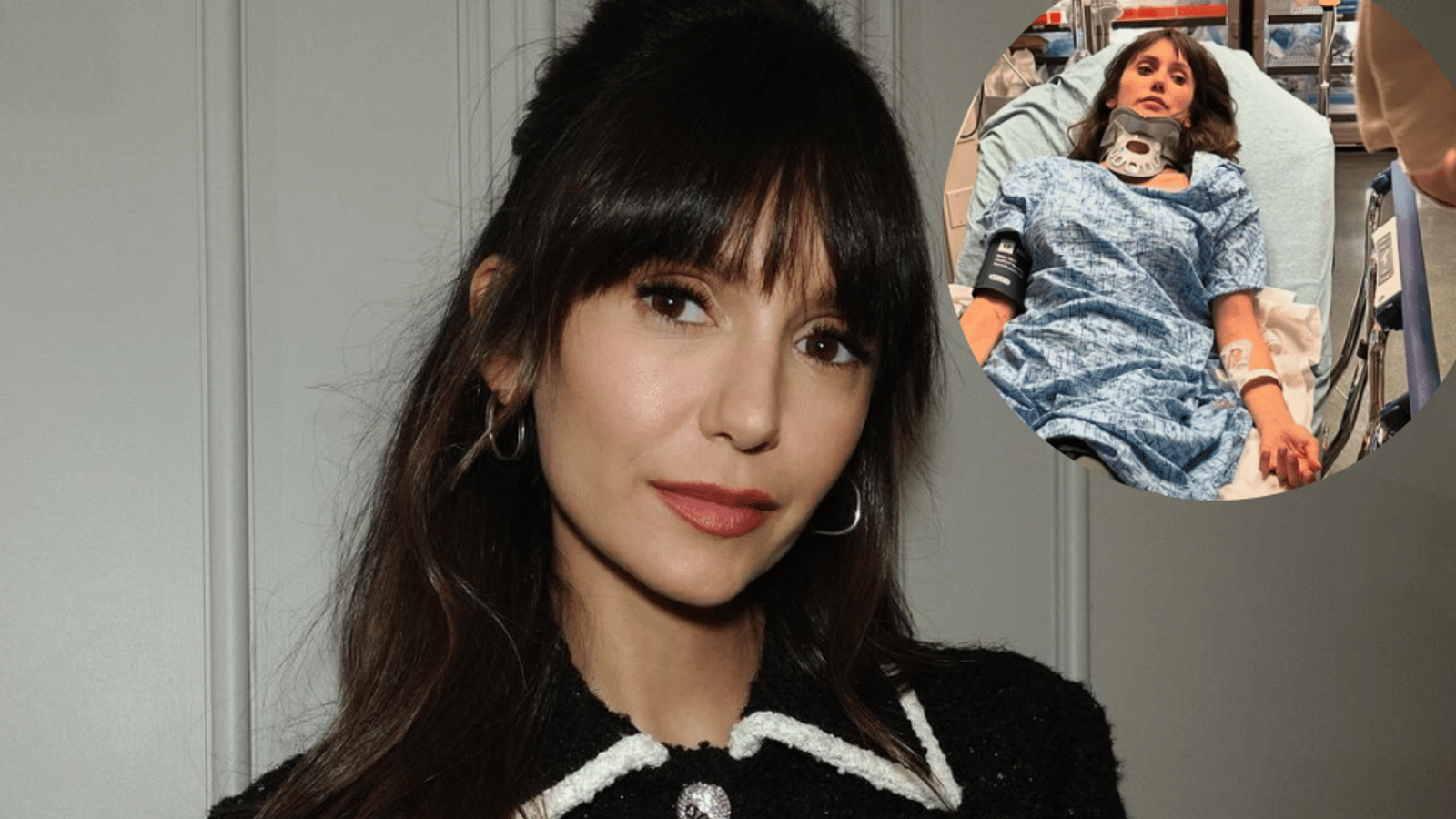 L'actrice Nina Dobrev est victime d'un grave accident de la route