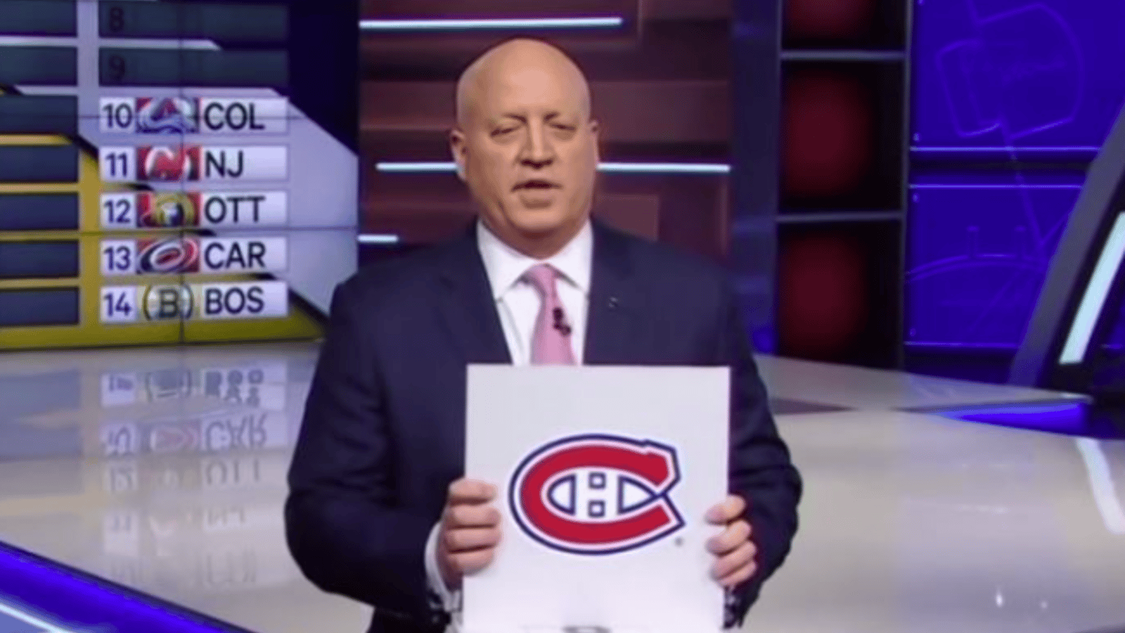 Une simulation démontre à quel point le Canadien pourrait être chanceux lors de la loterie ce soir