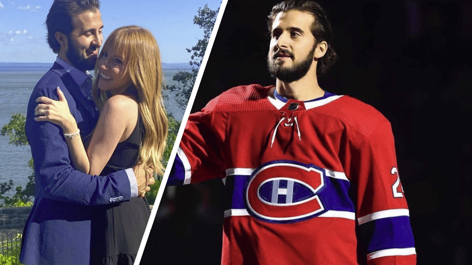 Phillip Danault annonce une grande nouvelle avec son amoureuse