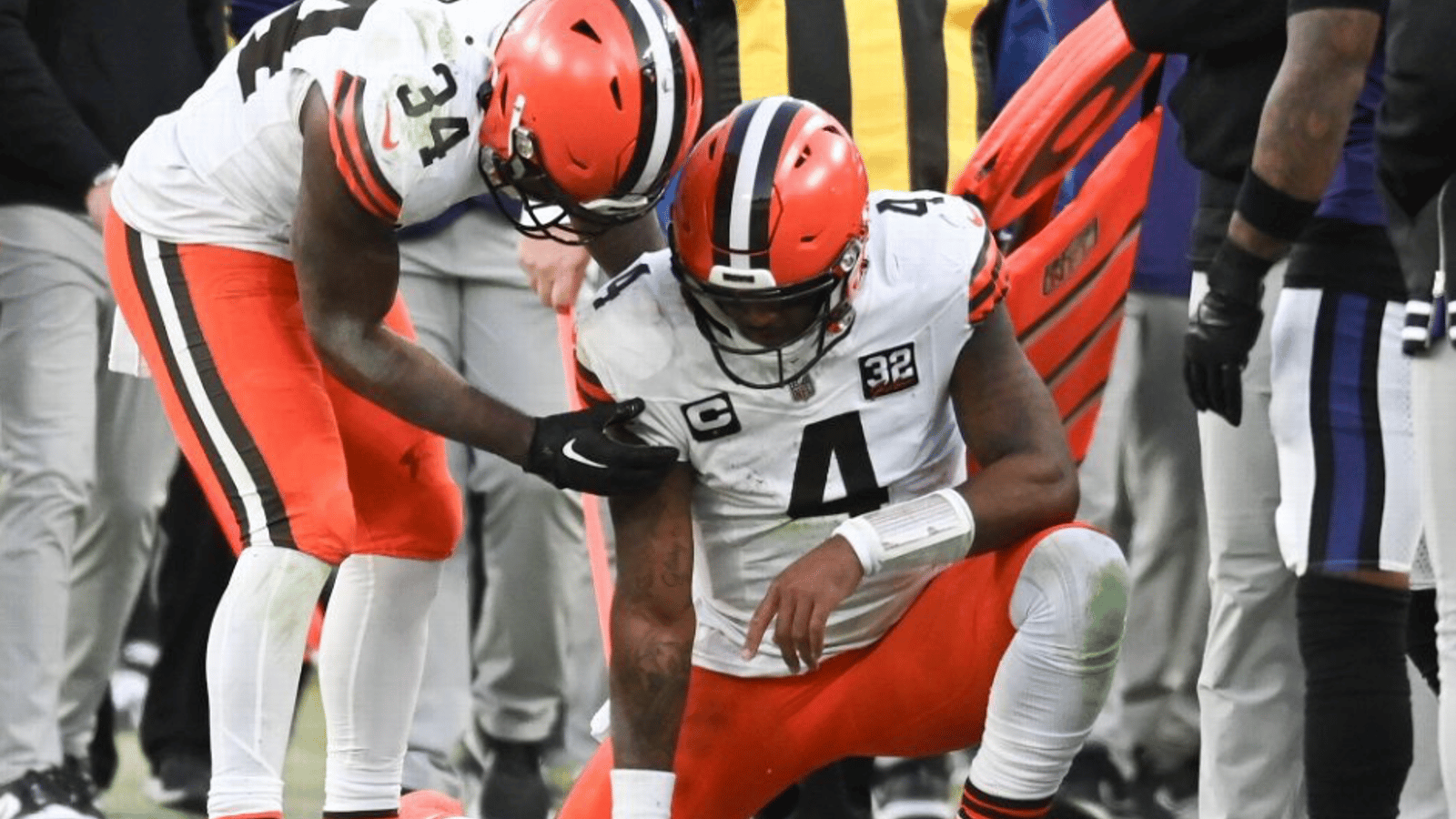 The worst is confirmed for Browns QB DeShaun Watson