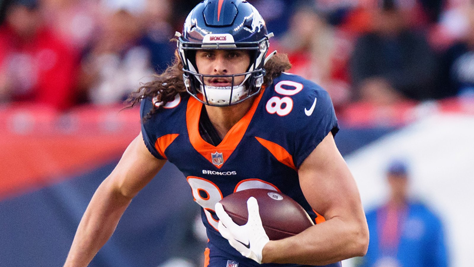Broncos lose TE Greg Dulcich to injury 