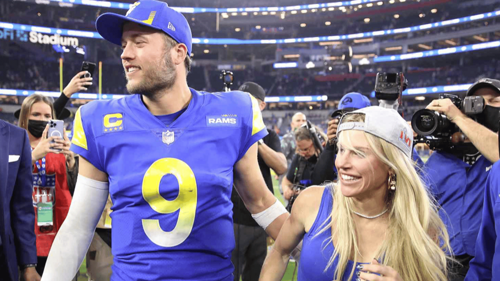 Wife of Rams QB Matthew Stafford makes stunning claim 