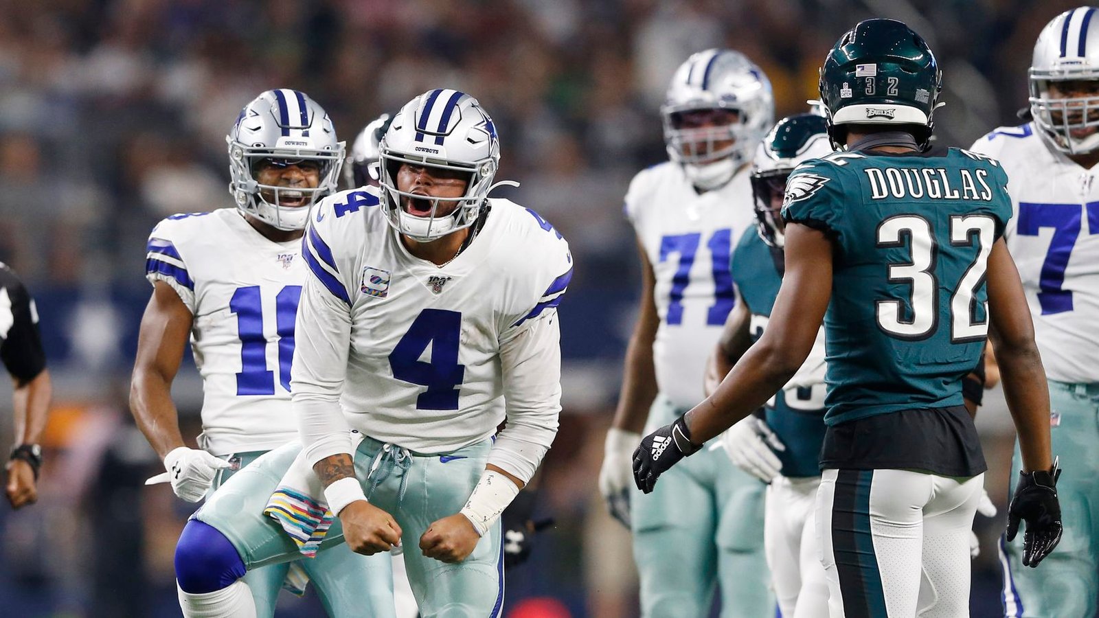Dak Prescott has words for Eagles! 