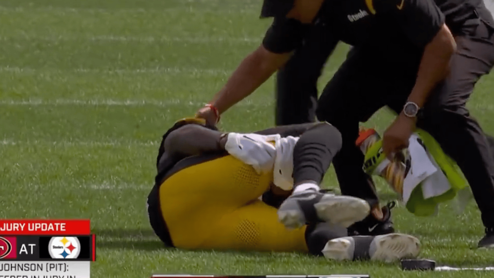 Steelers lose WR Diontae Johnson to injury