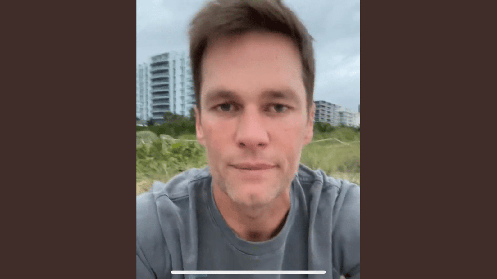 Tom Brady delivered an emotional Good Bye to football