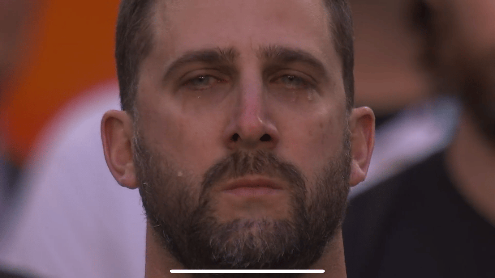 Emotional national anthem at Super Bowl 