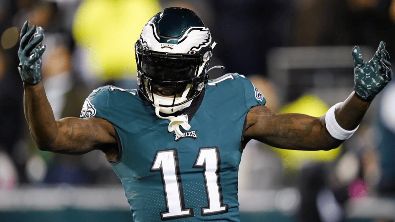 Eagles WR A.J. Brown has words for the Cowboys! 