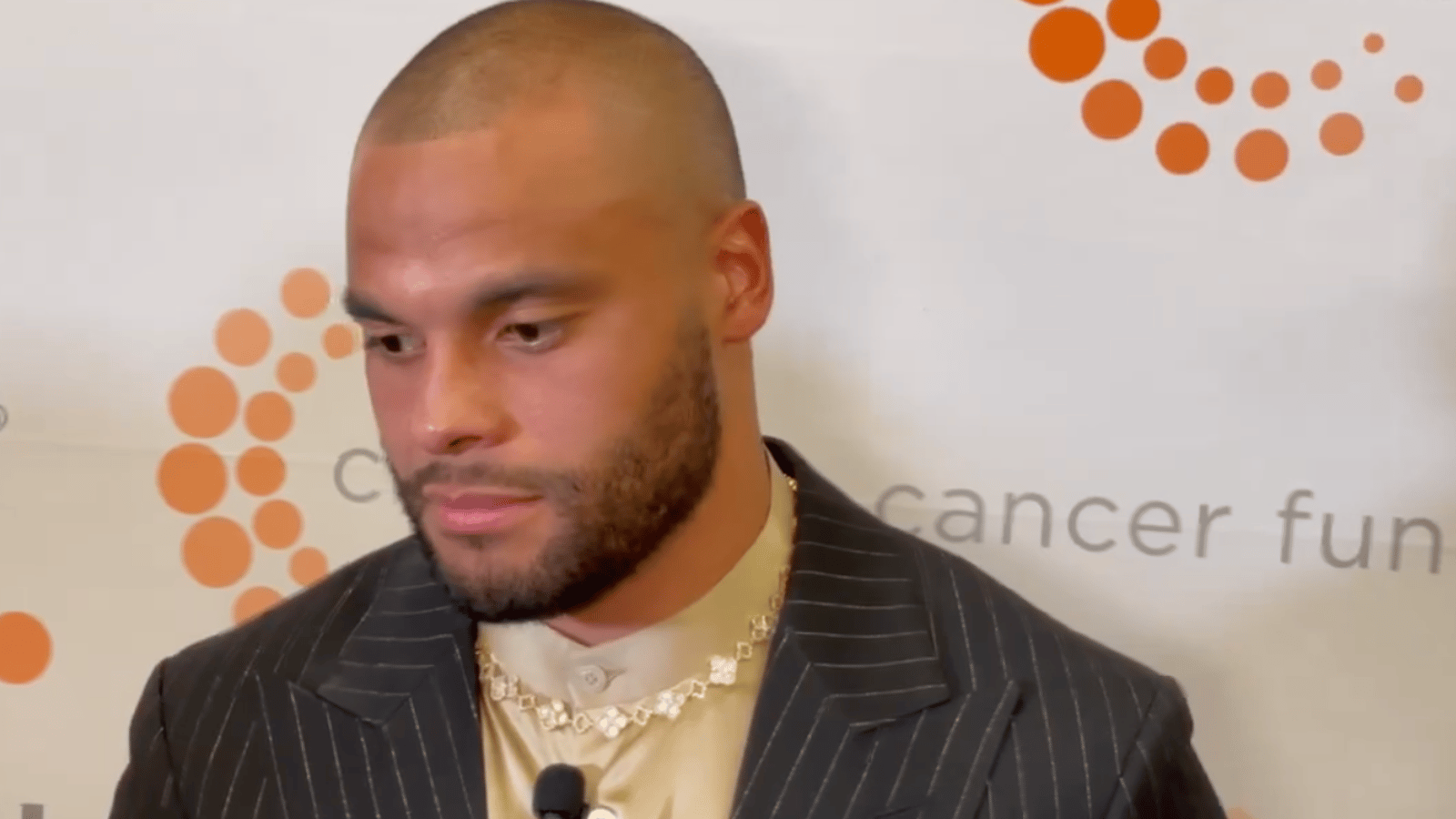 Cowboys QB Dak Prescott addresses his contract 