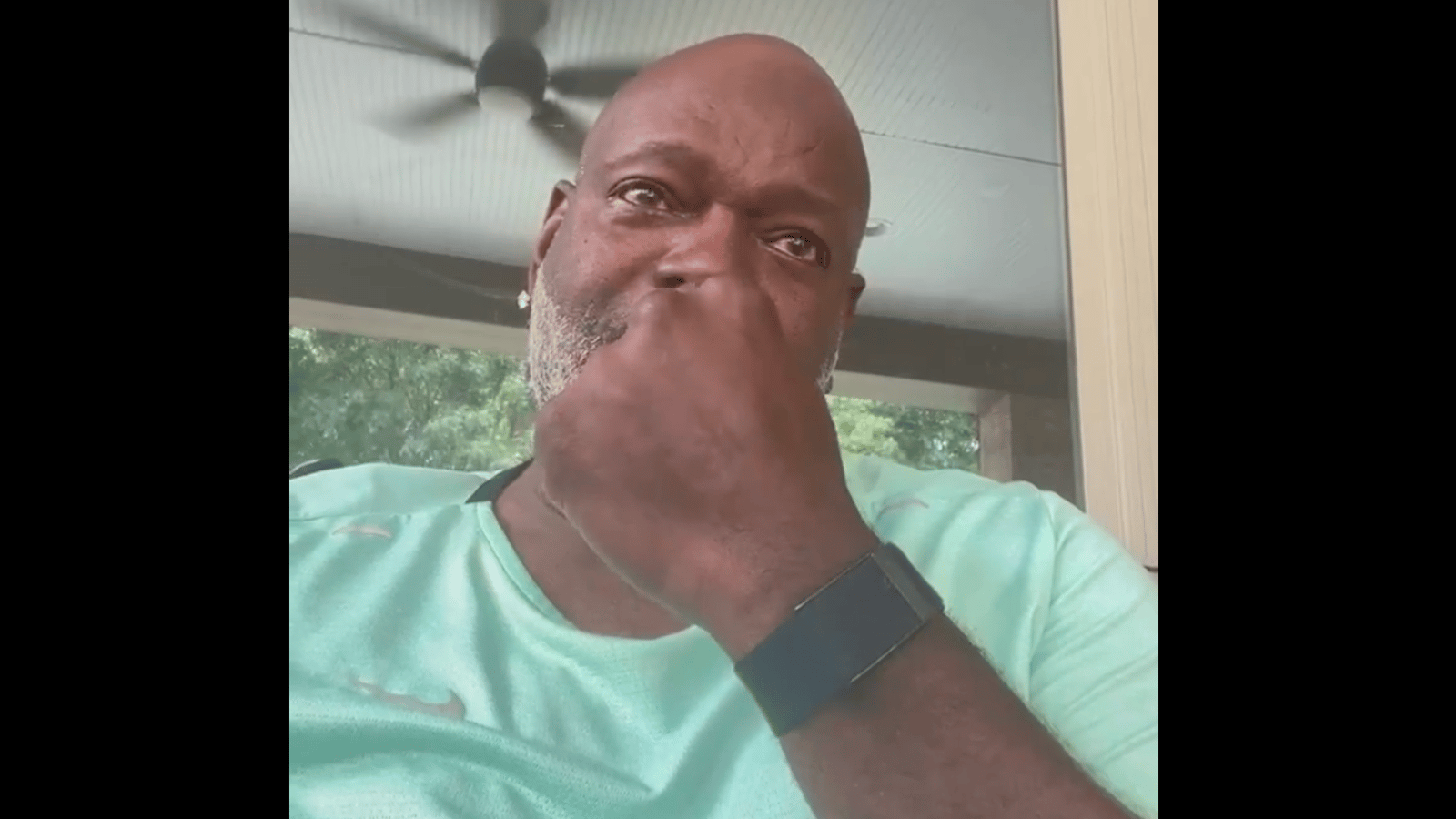 Emmitt Smith in tears after death of Larry Allen