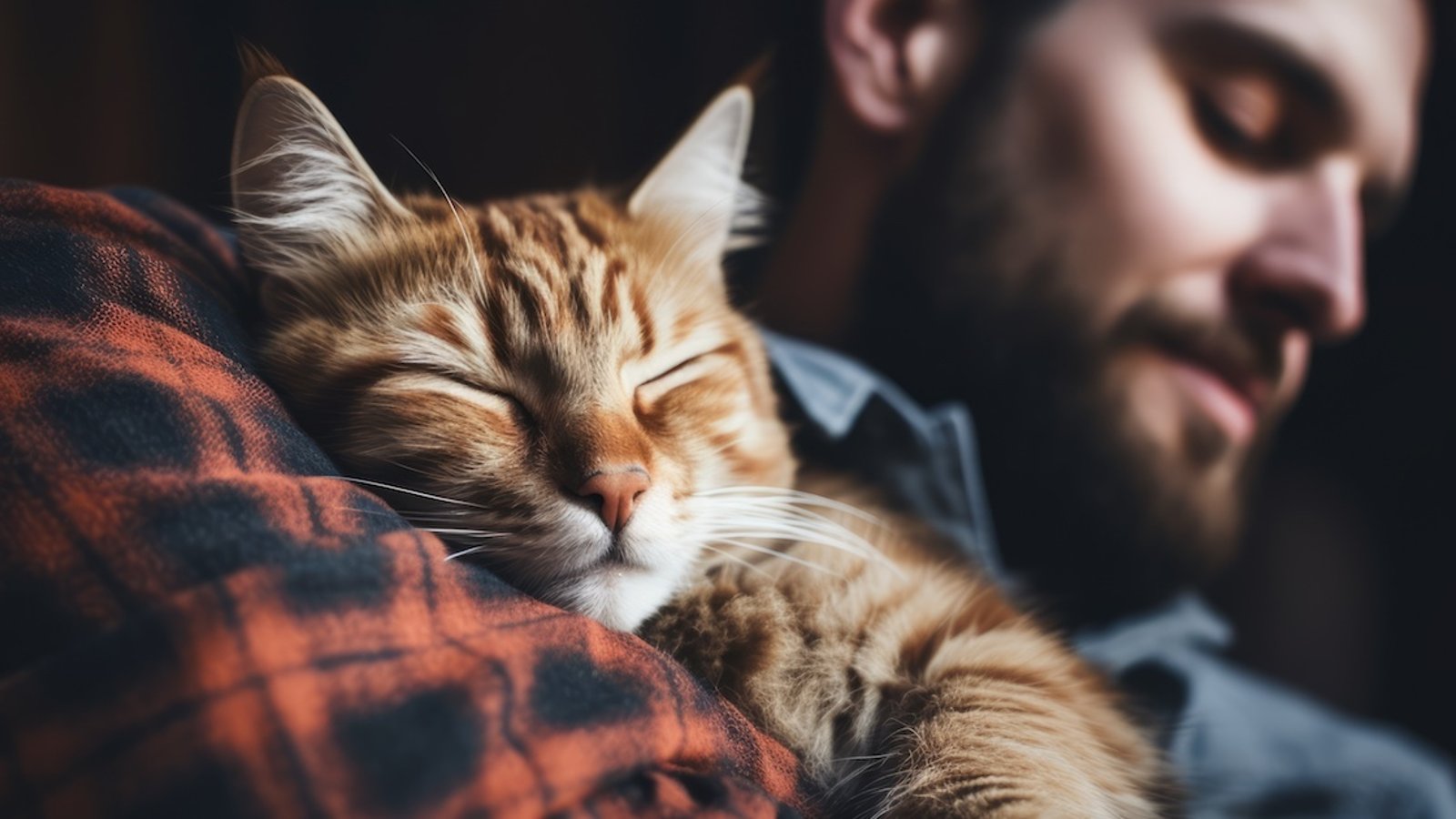 Pourquoi votre chat aime-t-il dormir dans votre lit?