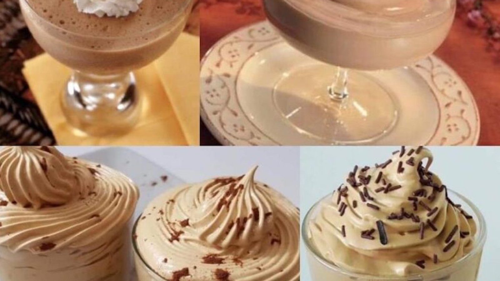 Incroyable mousse au café