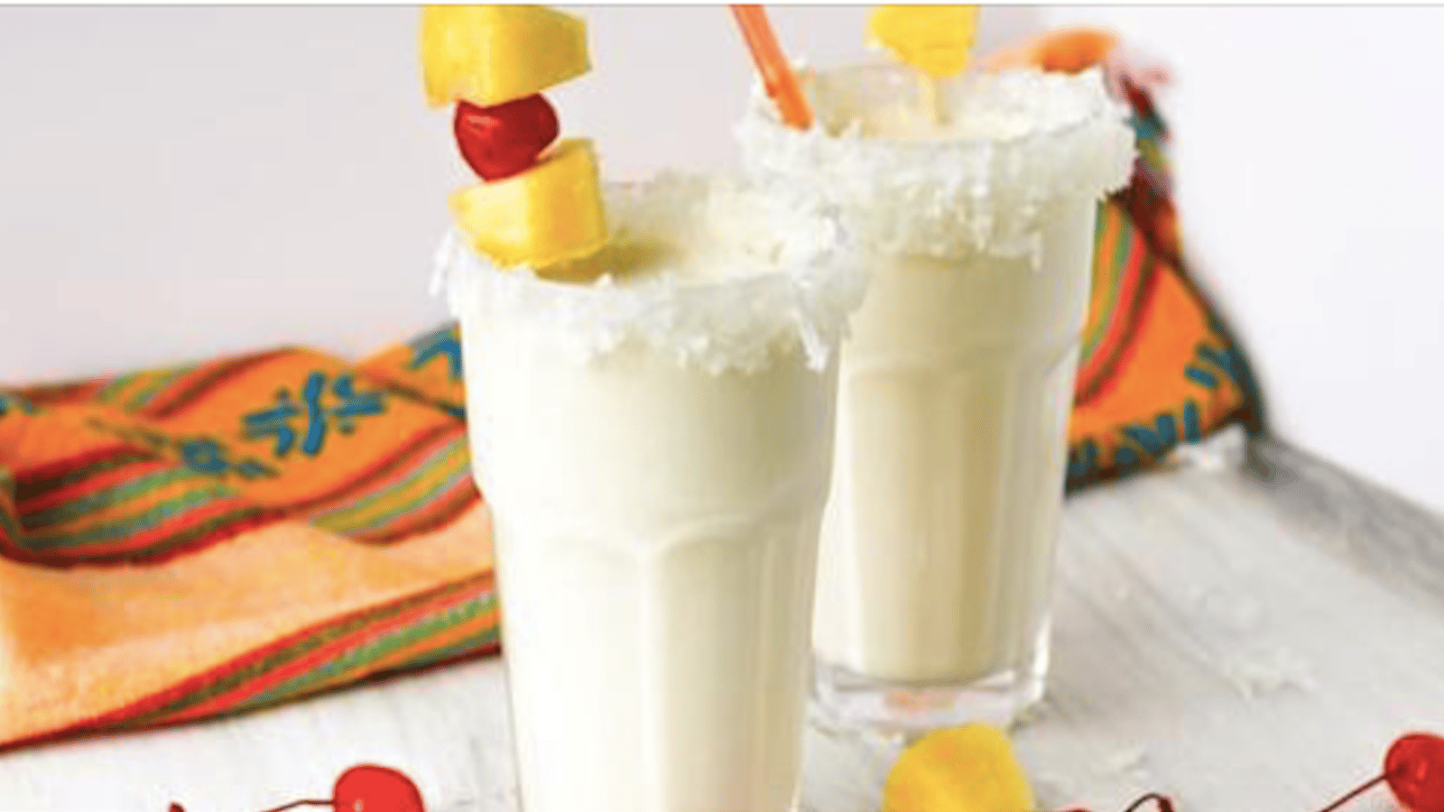 Savoureux milkshake au Piña Colada