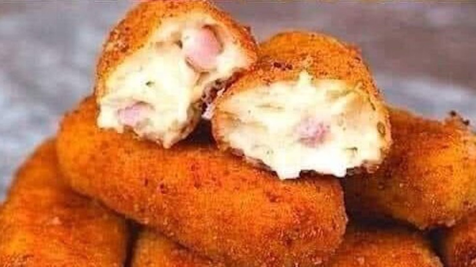 Les croquettes jambon-fromage; super faciles à faire et ultra délicieuses!