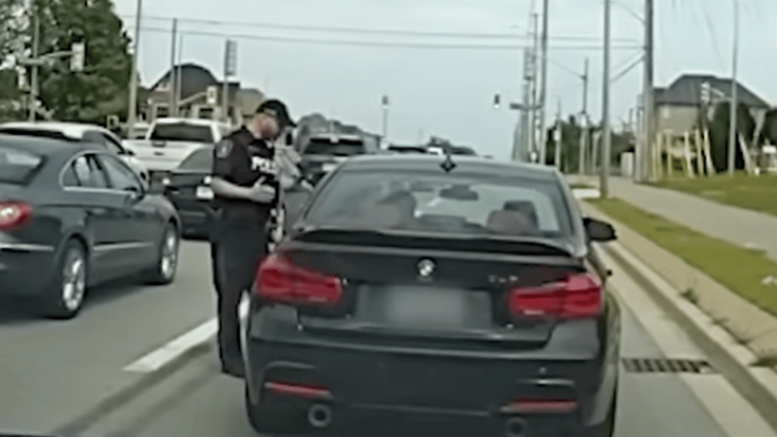Intercepté à 162 km/h dans une zone de 60 au volant de la BMW de son père
