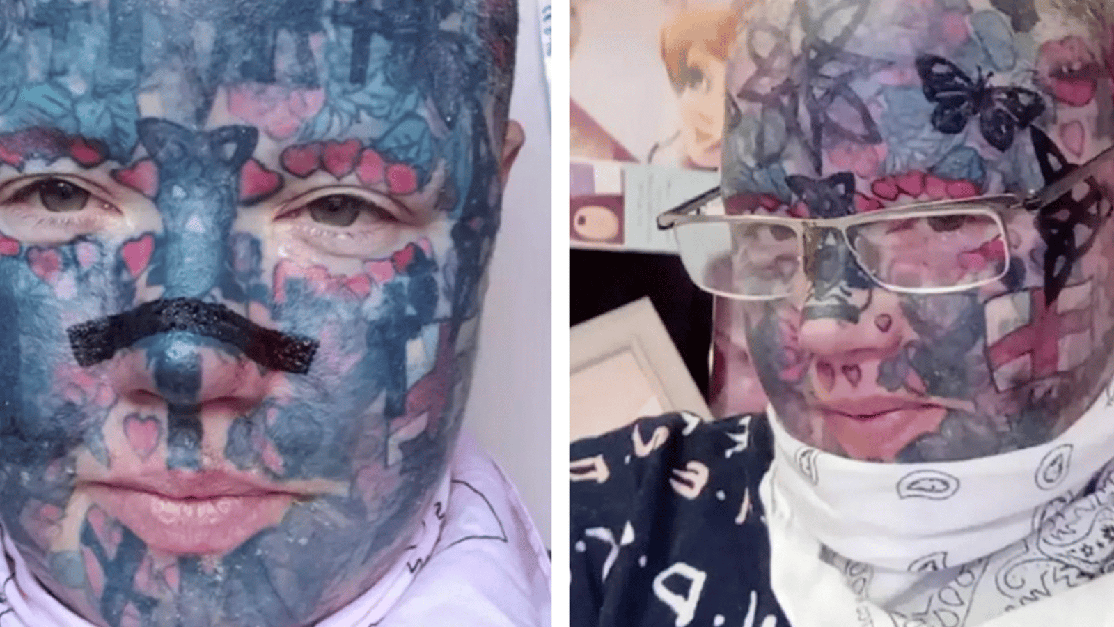 Une mère recouverte de tatouages affirme qu'elle n'arrive pas à trouver du travail