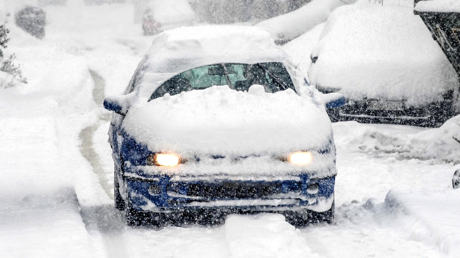 L'hiver fait un retour en force et on attend jusqu'à 40 cm de neige à certains endroits 
