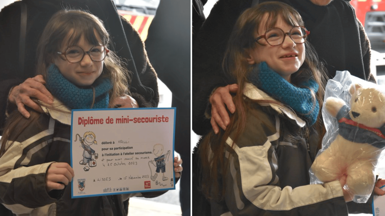 Une fillette de 8 ans sauve la vie de sa grand-mère en posant un geste héroïque.