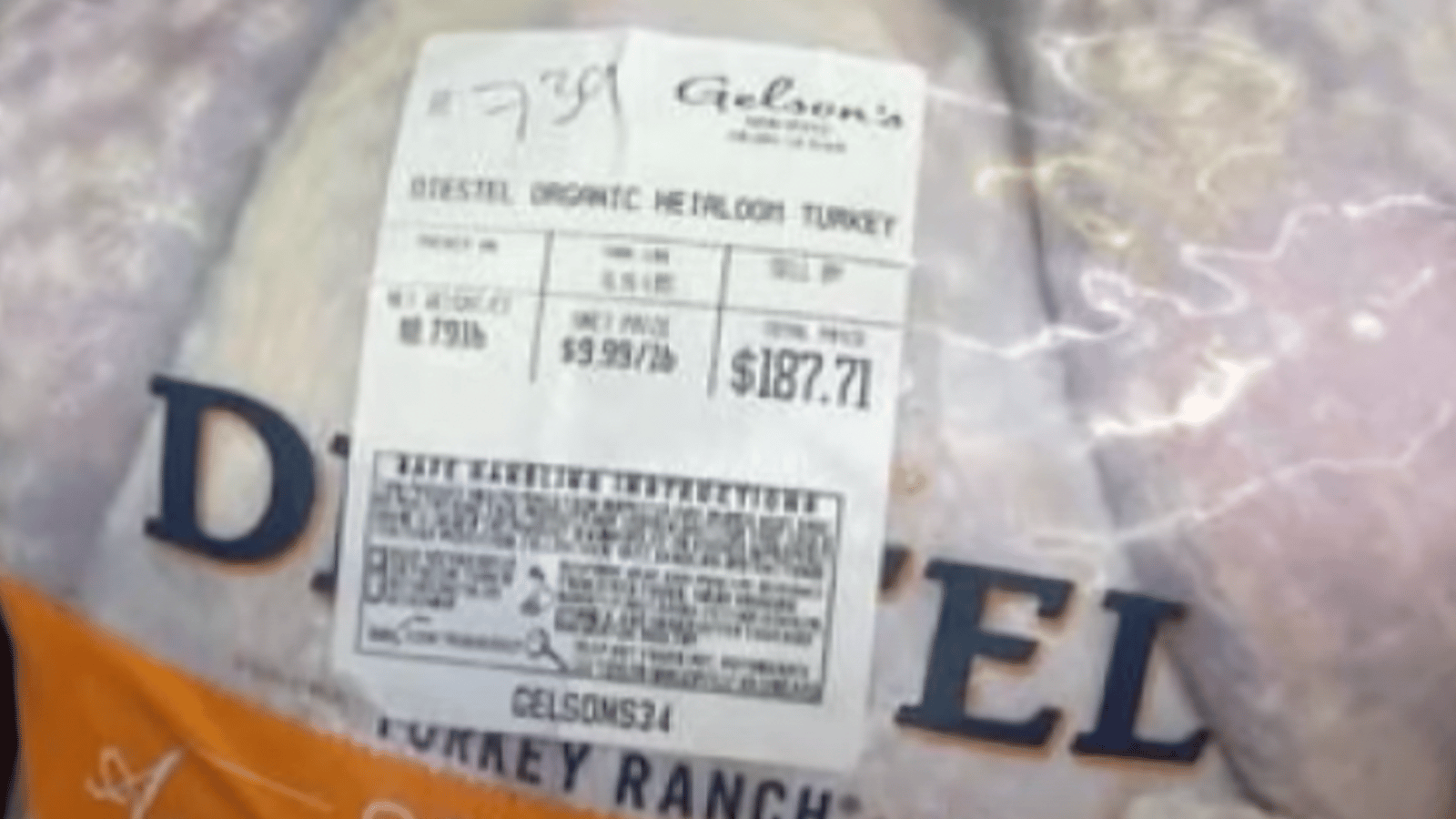 Une épicerie vivement critiquée en raison du prix de ses dindes qui frôlent les 200$