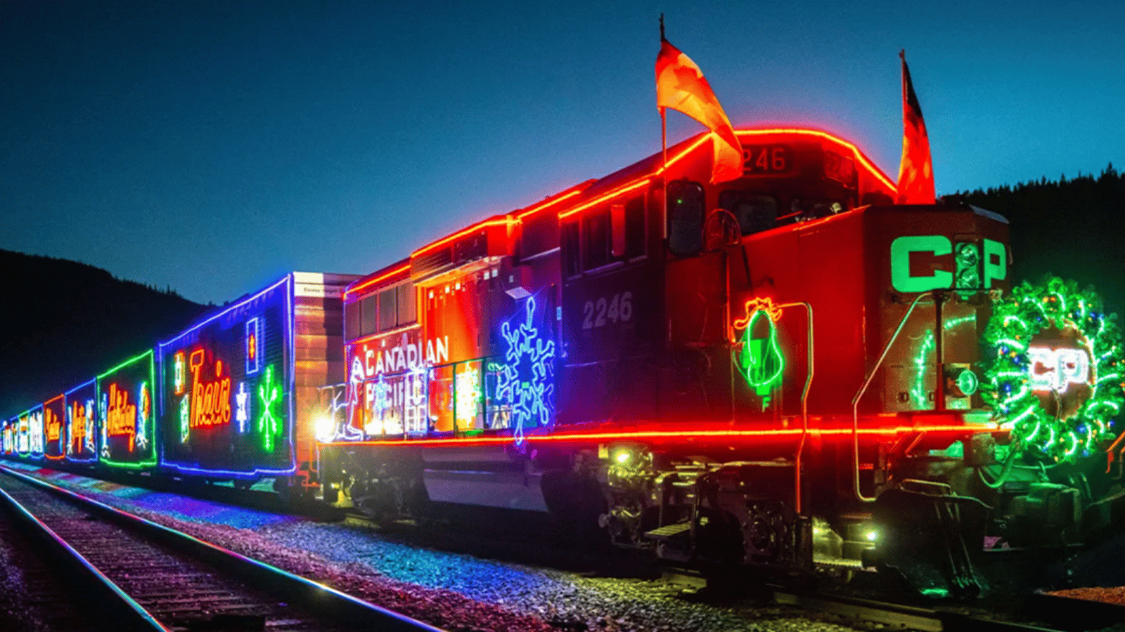 Le sublime Train de Noël fait son retour cette semaine au Québec et voici où il va s'arrêter