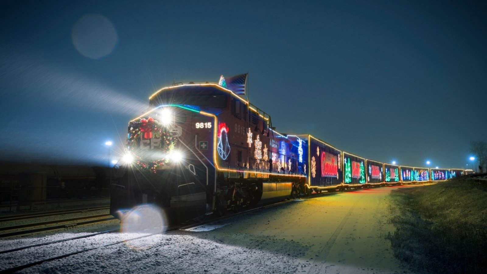 Le magnifique Train de Noël fait son retour cette année au Québec et voici où il s'arrêtera.