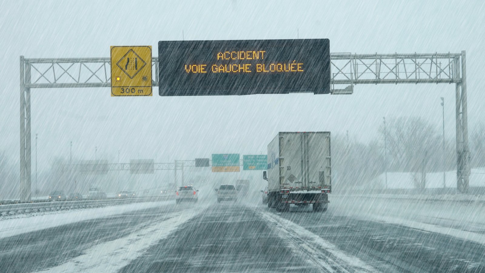 Le sud du Québec pourrait recevoir entre 10 et 15 cm de neige.