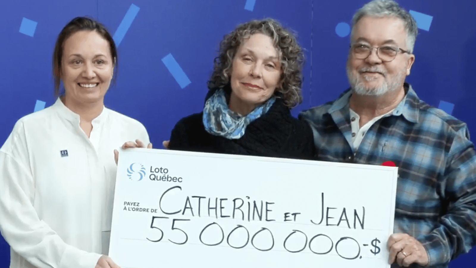 Un couple de l'Estrie gagne 55 millions $ au Lotto Max mais assure qu'il ne va pas changer