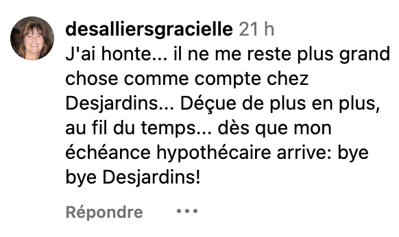 Guy A. Lepage est frustré contre Desjardins et il leur suggère de retourner à l’école