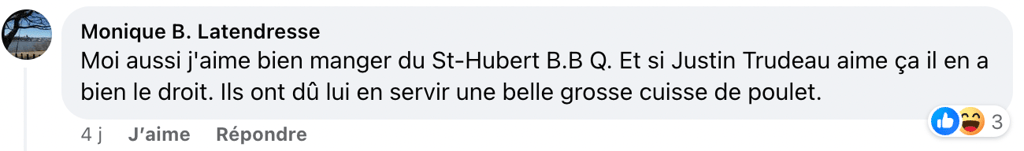 Justin Trudeau était de passage à Québec et voici où il a décidé d'aller dîner.