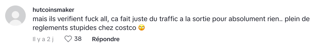 Une avocate se prononce sur l'obligation de montrer sa facture en sortant du Costco 