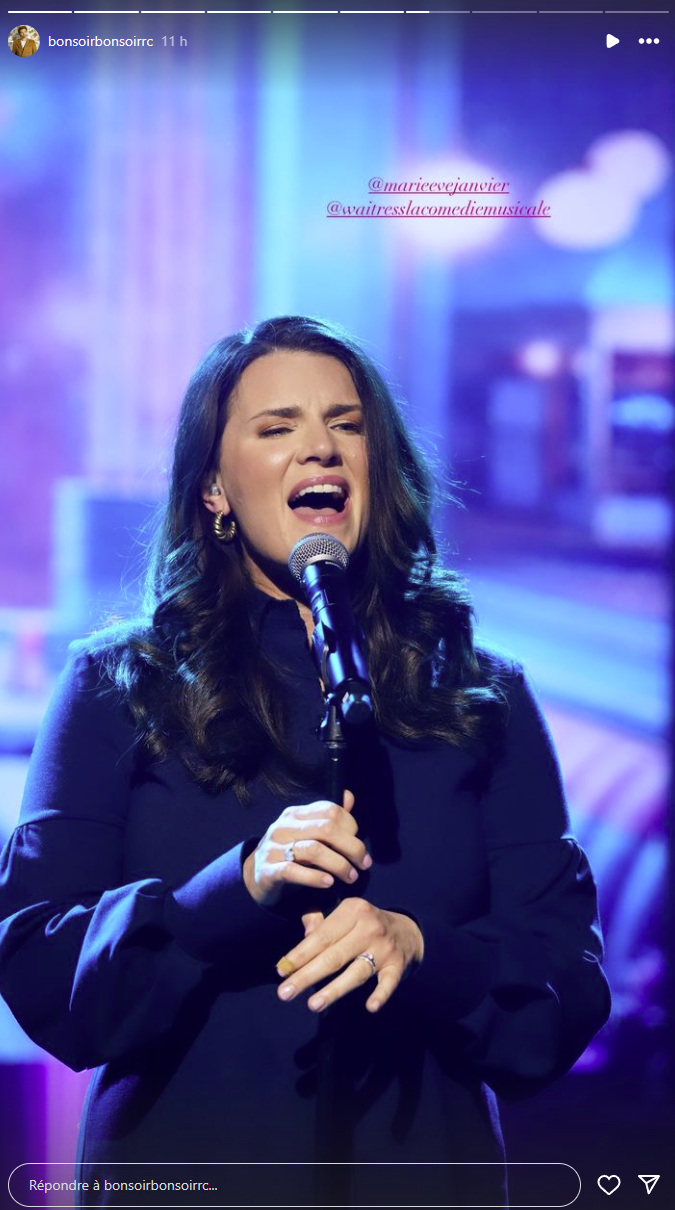 Marie-Ève Janvier enflamme le plateau de Bonsoir Bonsoir avec une performance magistrale