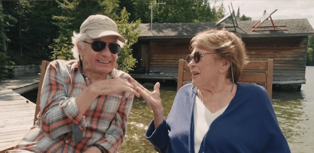 Janette Bertrand nous offre un moment de tendresse avec son conjoint dans son nouveau documentaire