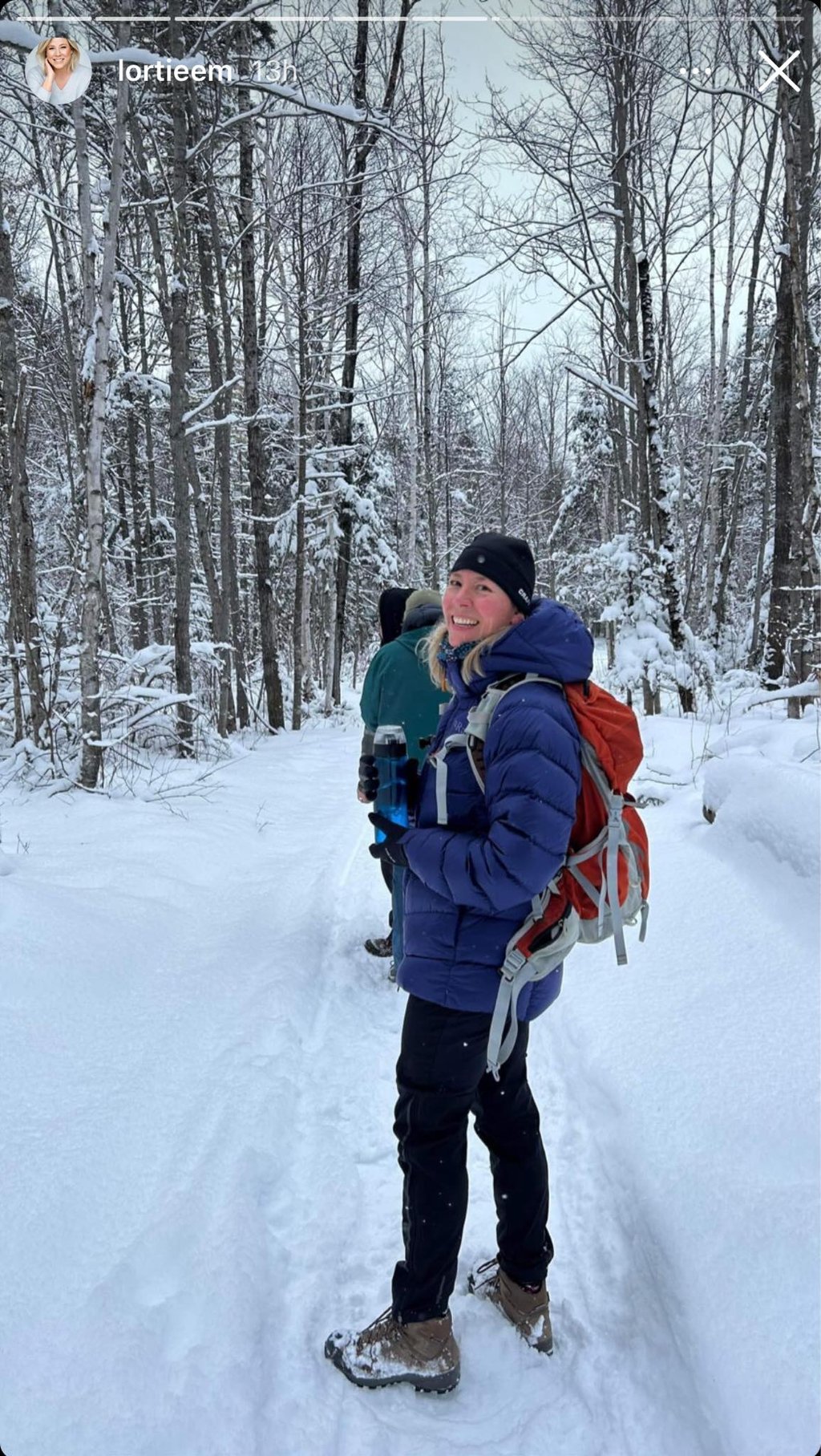 Ève-Marie Lortie partage toutes ses photos avec sa fille et d'autres membres de sa famille