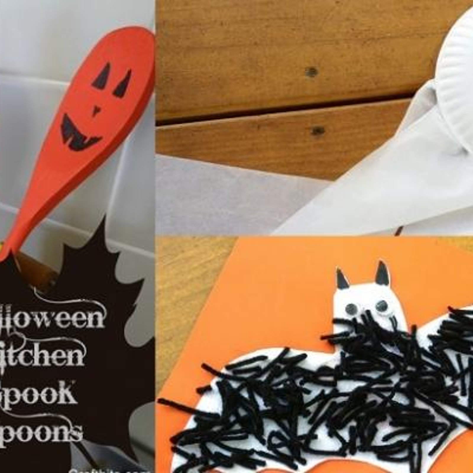 10 bricolages d'Halloween pour les petits en garderie! 