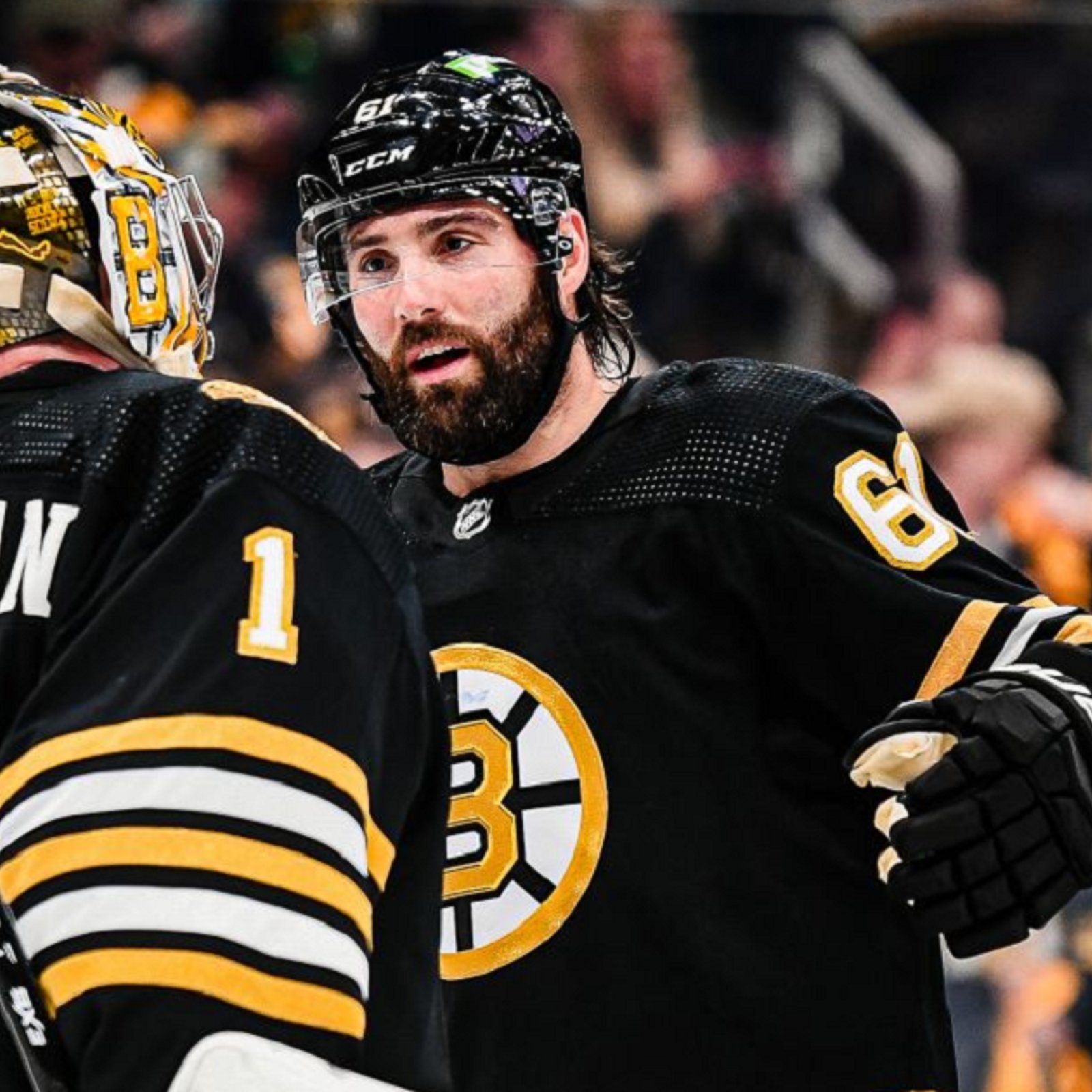 Pat Maroon sounds off on future with Boston Bruins.