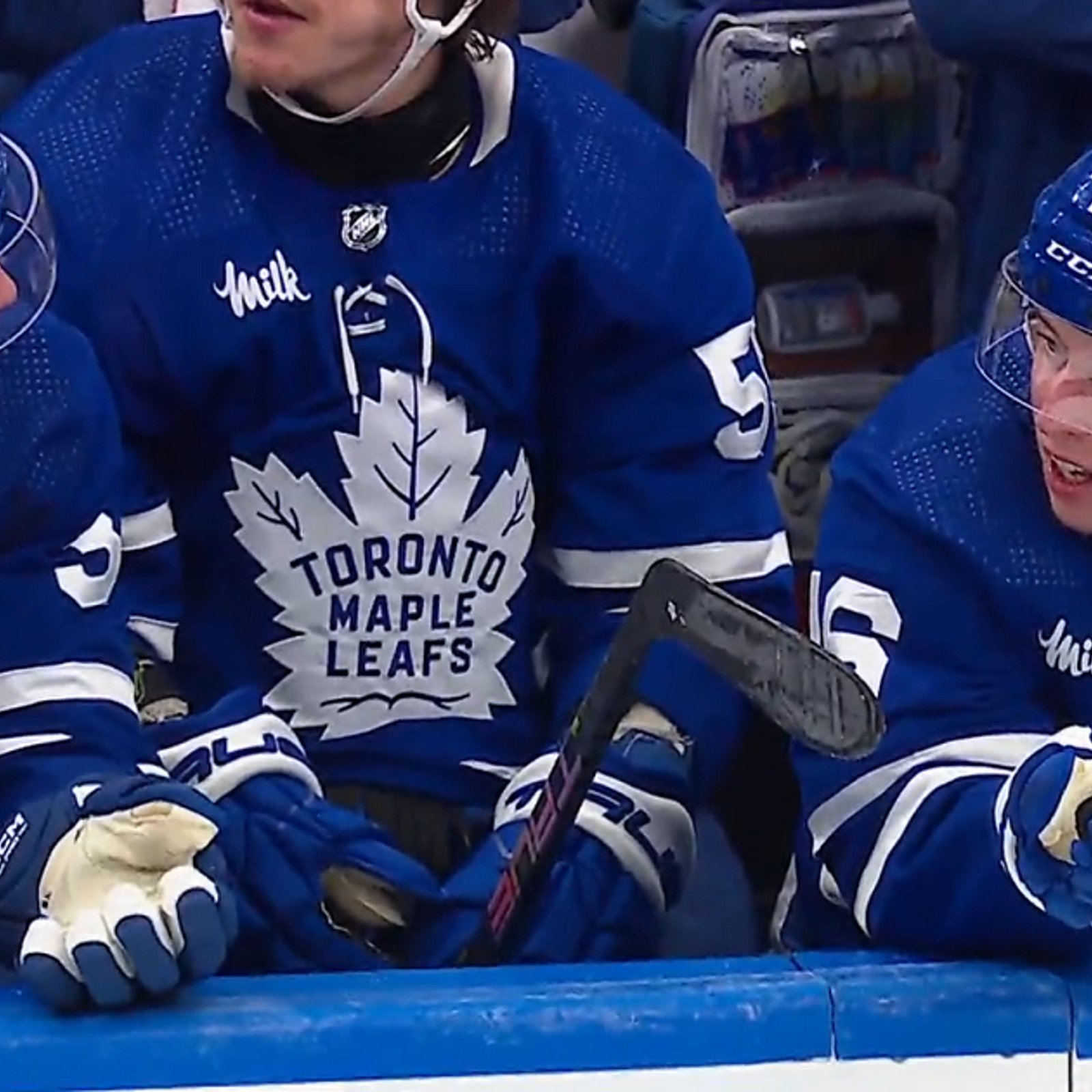 Cracks begin to show on the Maple Leafs bench in Game 4.