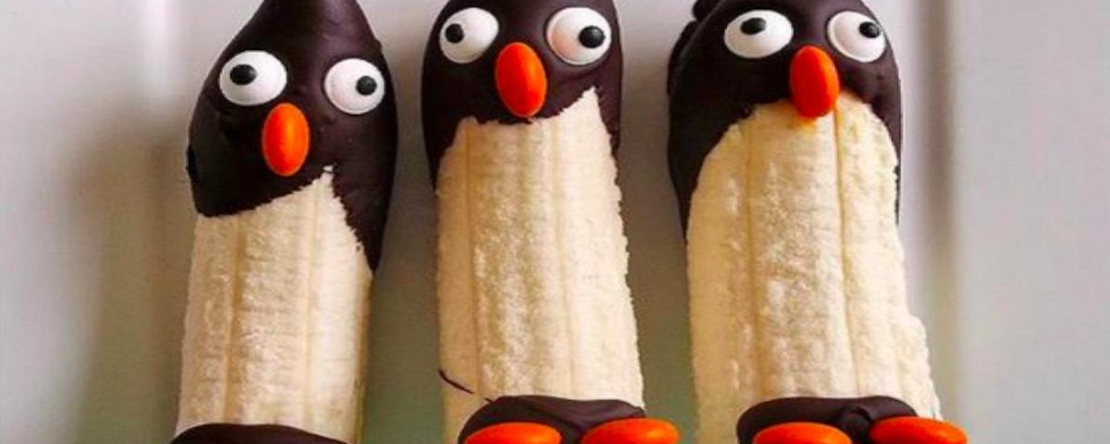 Transformez vos bananes en pingouins chocolatés inspirés du film Madagascar