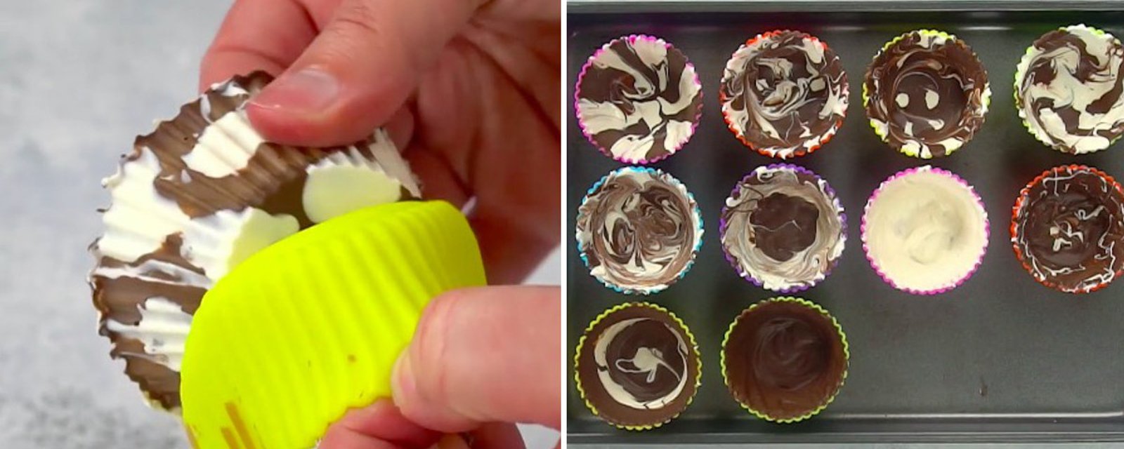 Comment faire des coques en chocolat et une idée dessert toute simple à faire! 