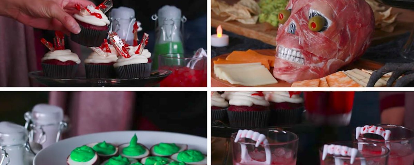 7 terrifiantes idées de plats à servir lors de votre soirée d'Halloween! 