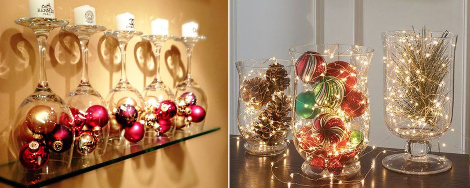 10 merveilleuses décorations du temps des Fêtes à faire avec vos vieilles boules de Noël! 