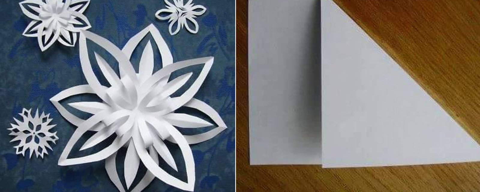 Comment fabriquer des flocons de neige en 3D avec des feuilles de papier! 