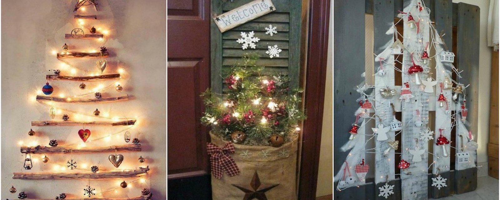 14 décorations de Noël fabriquées à partir de vieux morceaux de bois