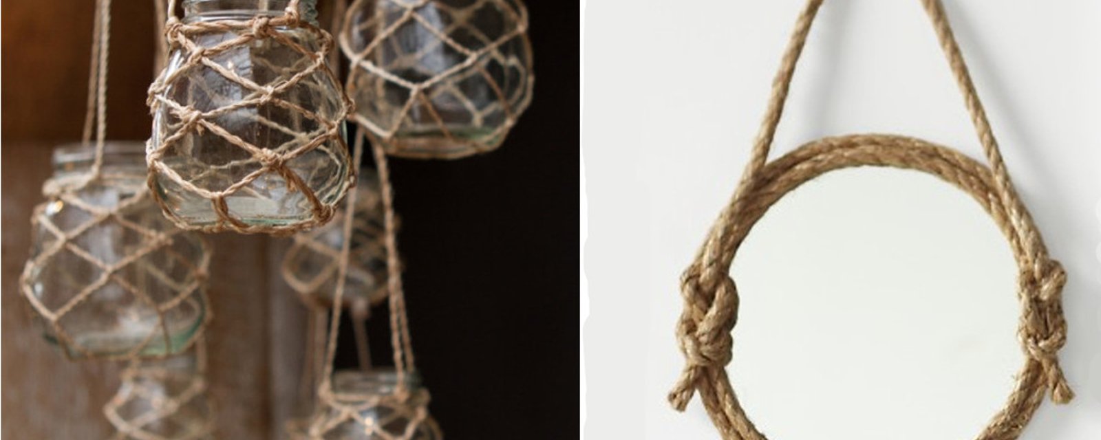 14 idées déco à faire soi-même avec de la corde pour créer une ambiance une unique à la maison! 