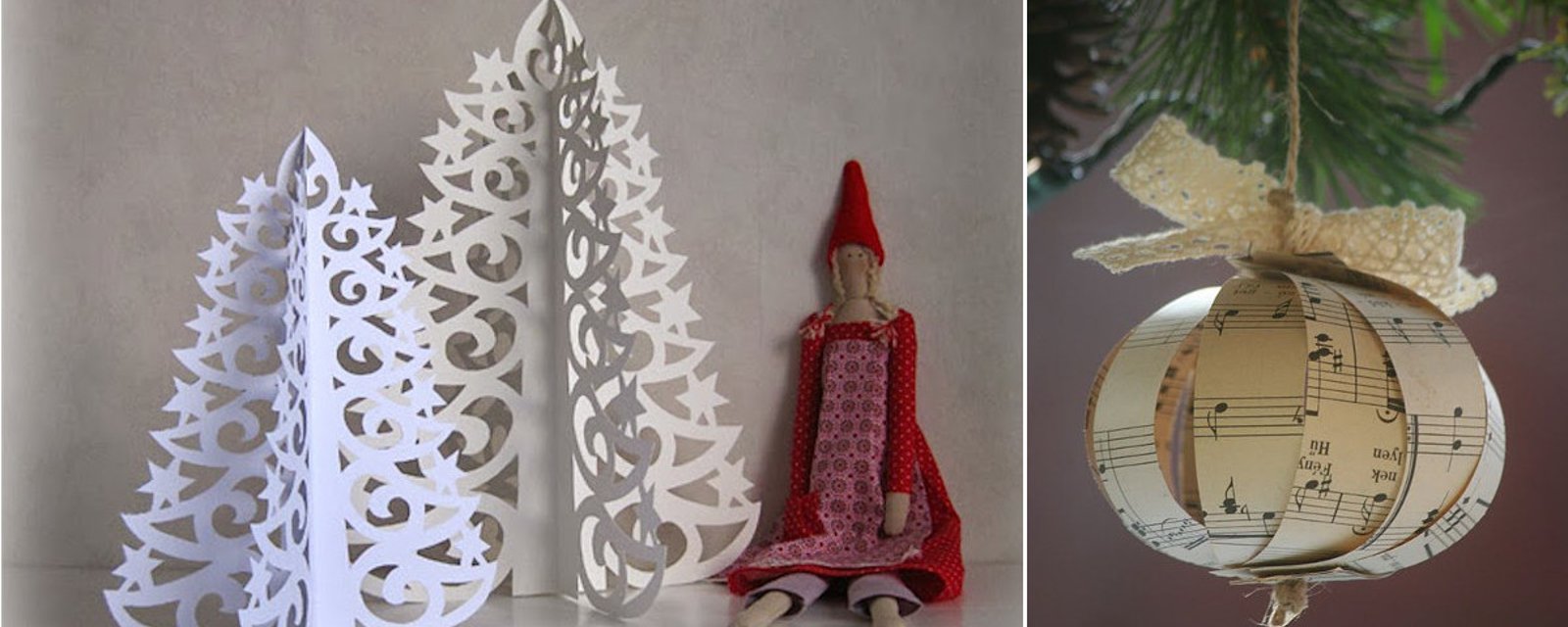 20 magnifiques décorations d'hiver à créer à partir de papier