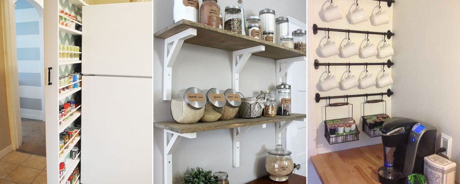 14 idées pour maximiser l'espace de rangement dans votre cuisine