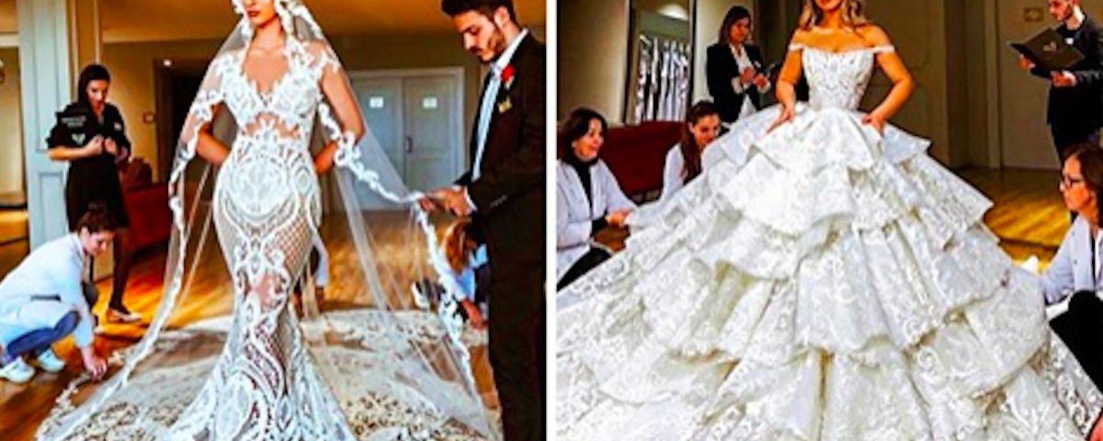 Ces 11 robes de mariées fantastiques donneront envie à plusieurs de dire « Oui, je LA veux »!