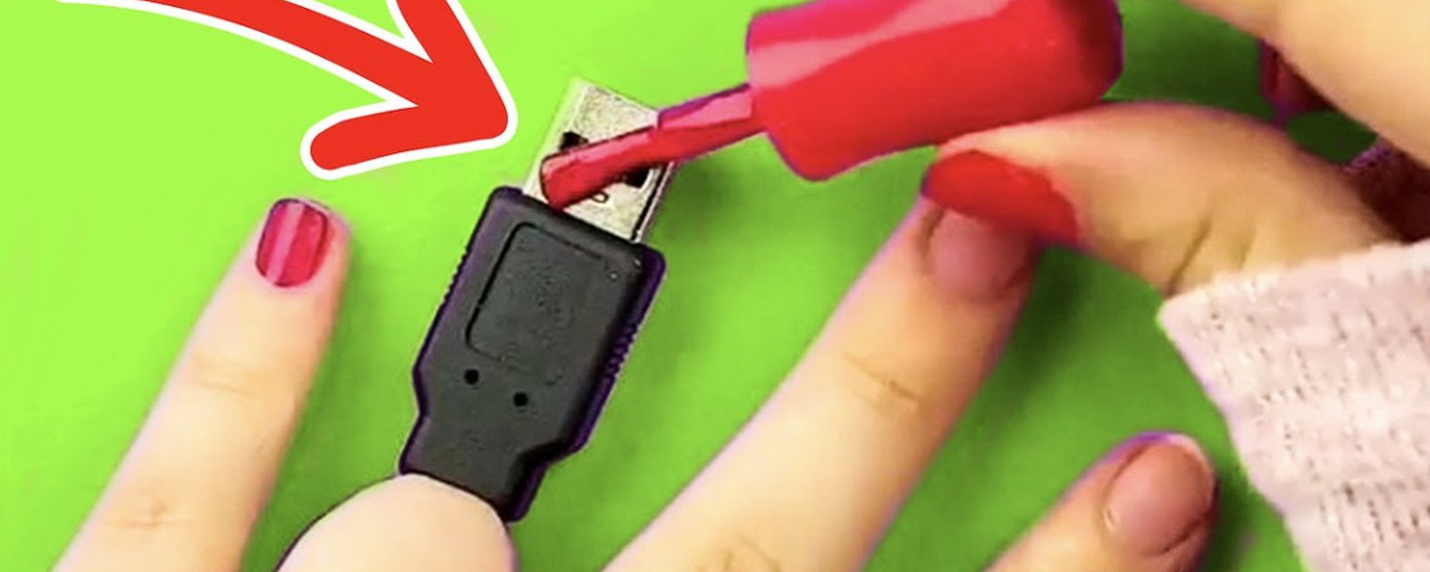 Voici 11 surprenantes façons d'utiliser le vernis à ongles! 