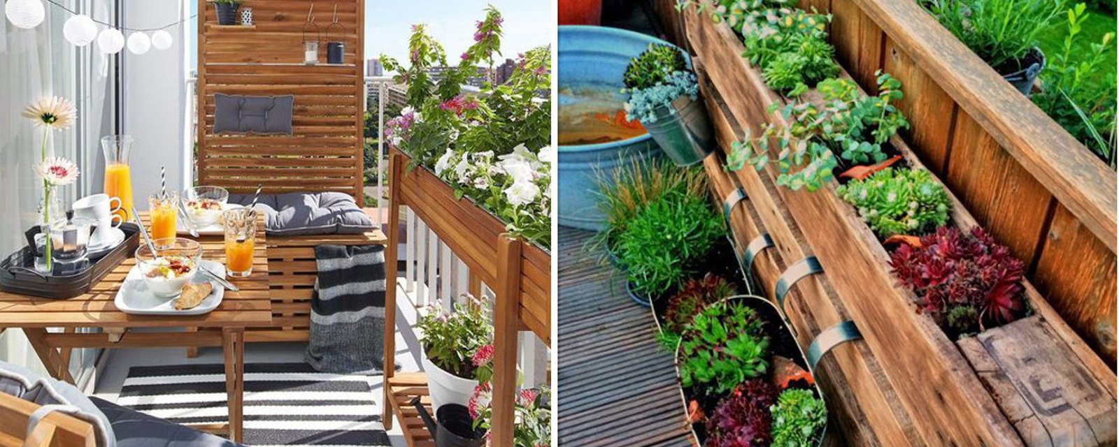 16 merveilleuses façons d'aménager votre balcon 